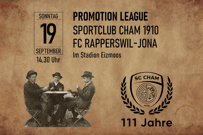 Promotion League Saison 2021/22, Runde 7, 111-jähriges Jubiläum SC Cham